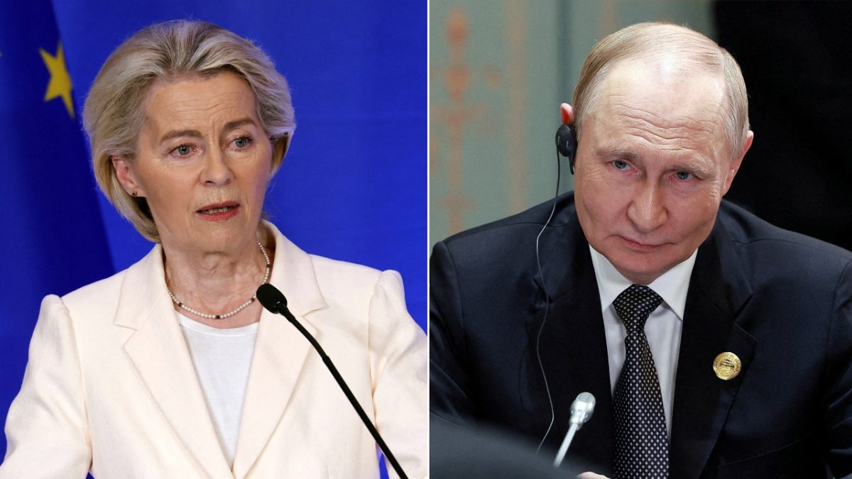 Russia blamed for interfering with von der Leyen's plane GPS in Bulgaria