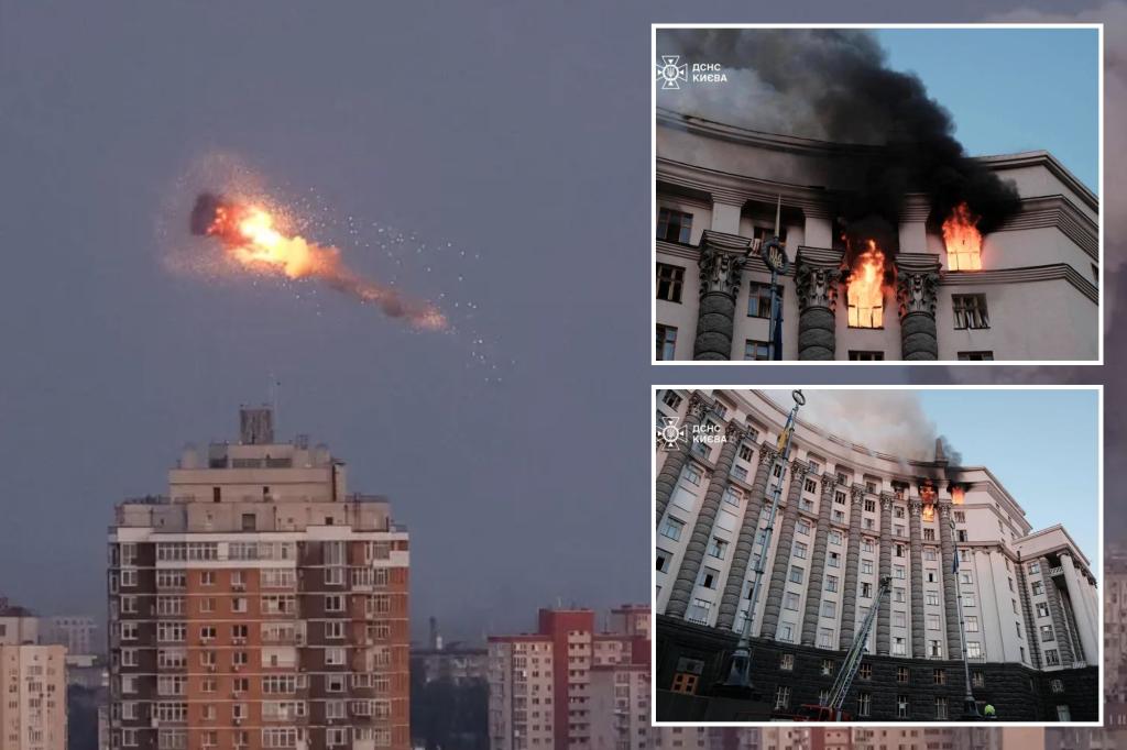 Russia launches more than 800 drones and decoys against Ukraine, marking the biggest attack in the conflict.