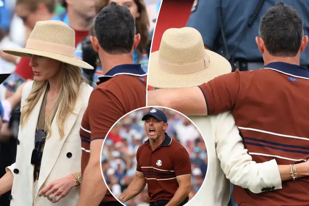 Ryder Cup spectator 'threw a drink' at Rory McIlroy and his wife Erica in unpleasant incident