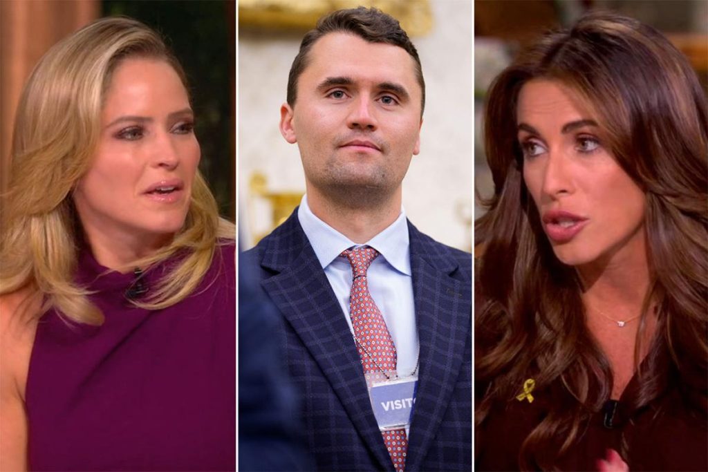 Sara Haines from The View States Republicans Are Attempting to Use Charlie Kirk’s Death to Make Free Speech a Political Issue