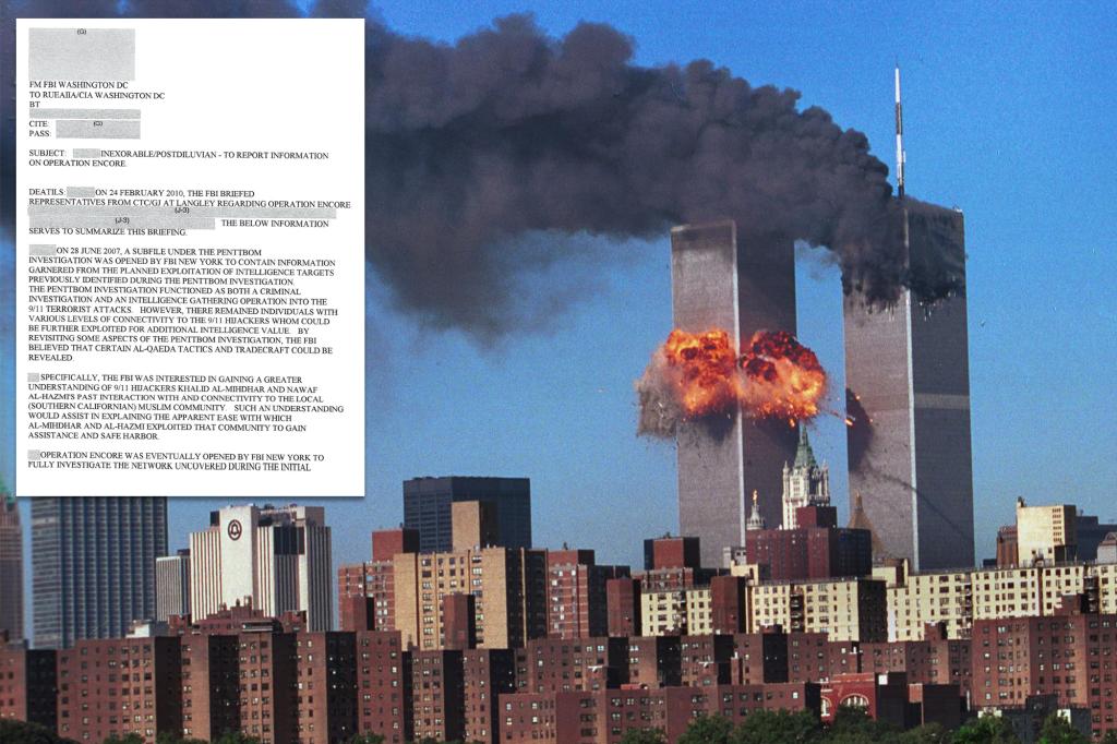 Saudi officials might have acted as an 'advance team' for the 9/11 hijackers, according to released intelligence documents.