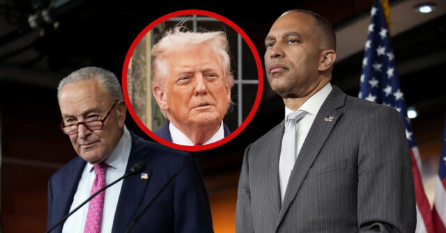 Schumer and Jeffries Request Meeting with Trump as Government Shutdown Approaches