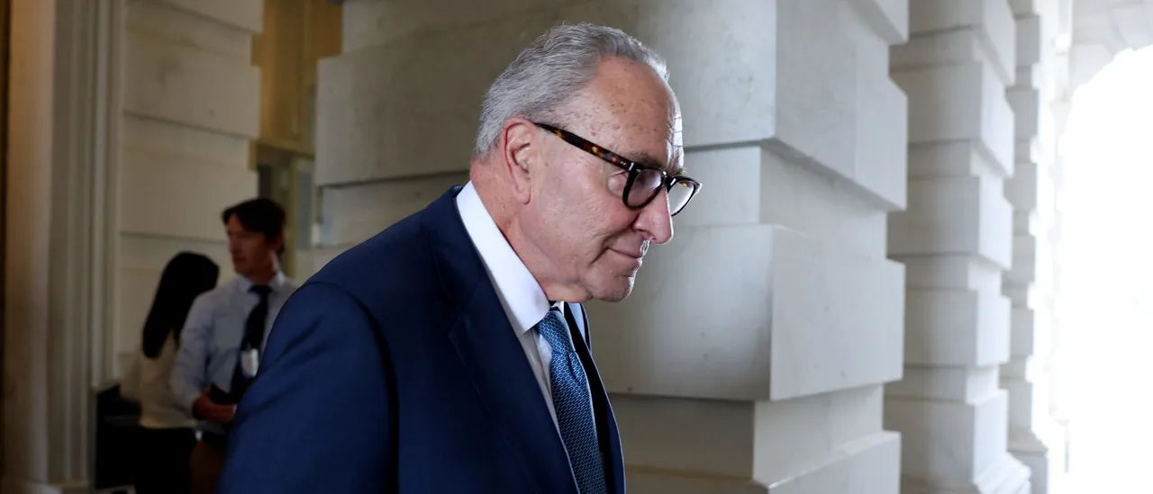 Schumer's Effort to Avoid a Government Shutdown Reveals Divisions Among Democrats