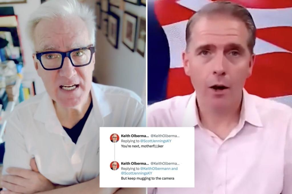 Scott Jennings highlights Keith Olbermann's threats to the FBI