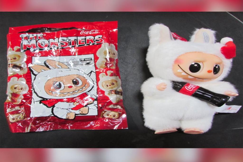 Seattle border officers seize $500,000 worth of counterfeit Labubu dolls.