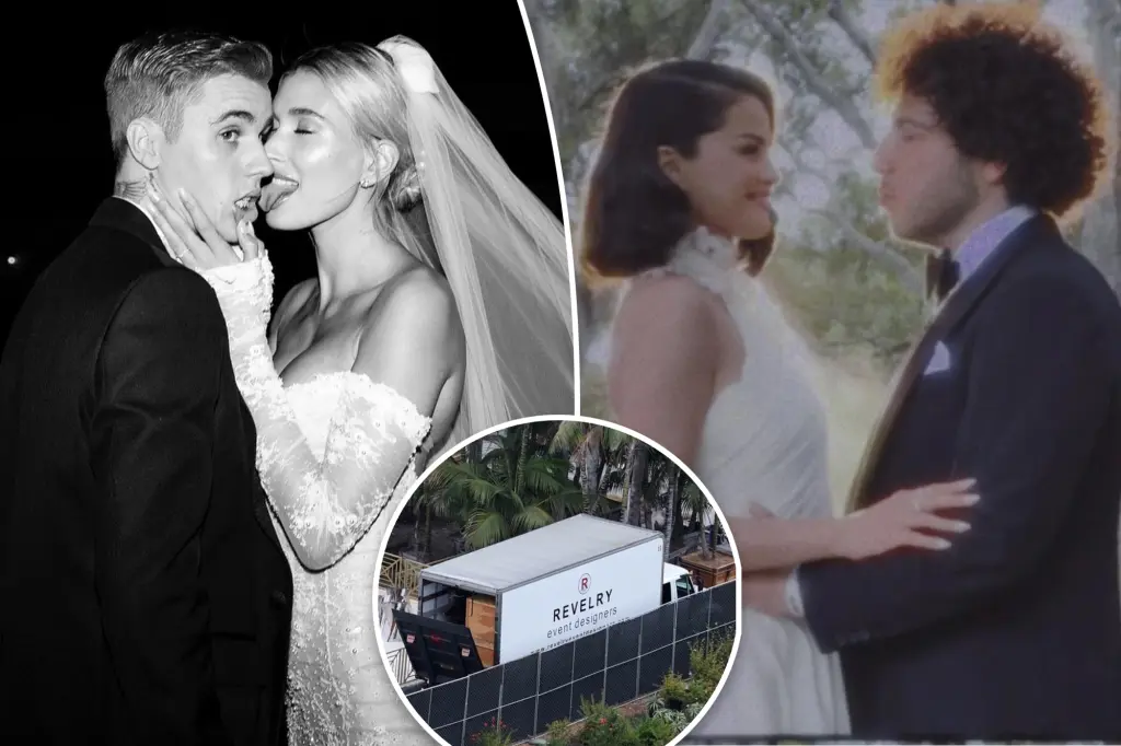 Selena Gomez and Benny Blanco choose the same wedding planners as Justin and Hailey Bieber