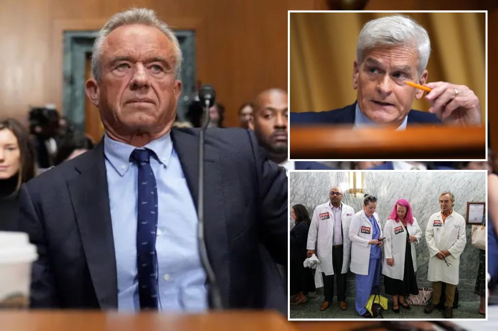 Senator Bill Cassidy, a physician, claims RFK Jr. is 'preventing people from getting vaccines'