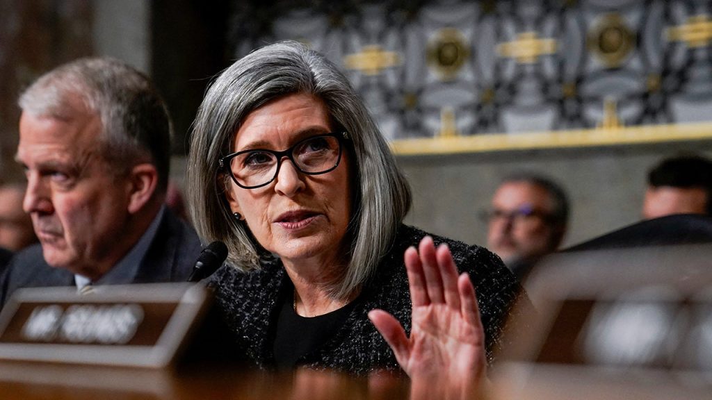 Senator Joni Ernst from Iowa declares she will not run for re-election in the 2026 midterms.