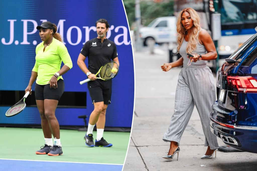 Serena Williams' coach talks about disagreements concerning her weight after having a baby.