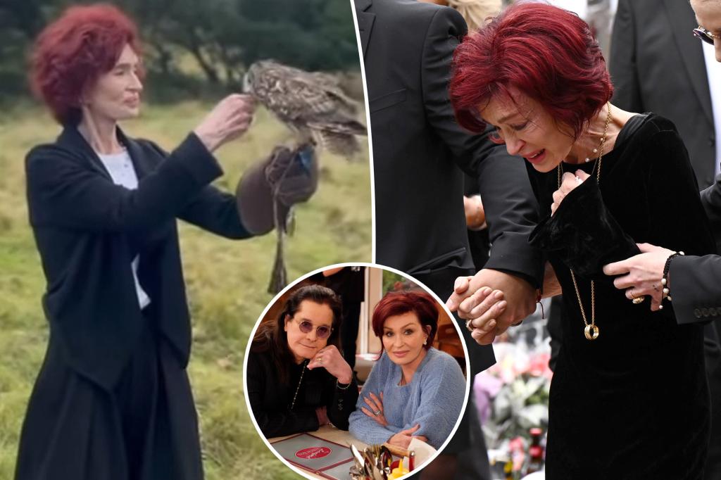 Sharon Osbourne spotted for the first time following Ozzy Osbourne's funeral
