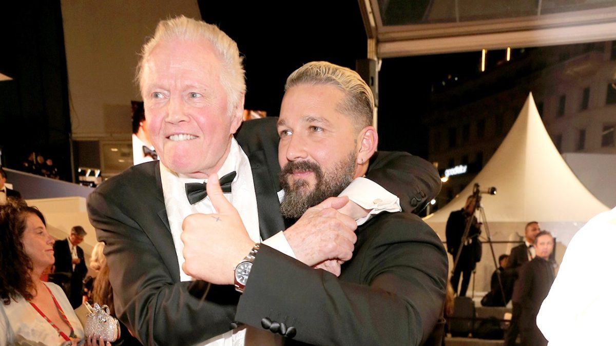 Shia LaBeouf mends relationship with Jon Voight after political disagreement