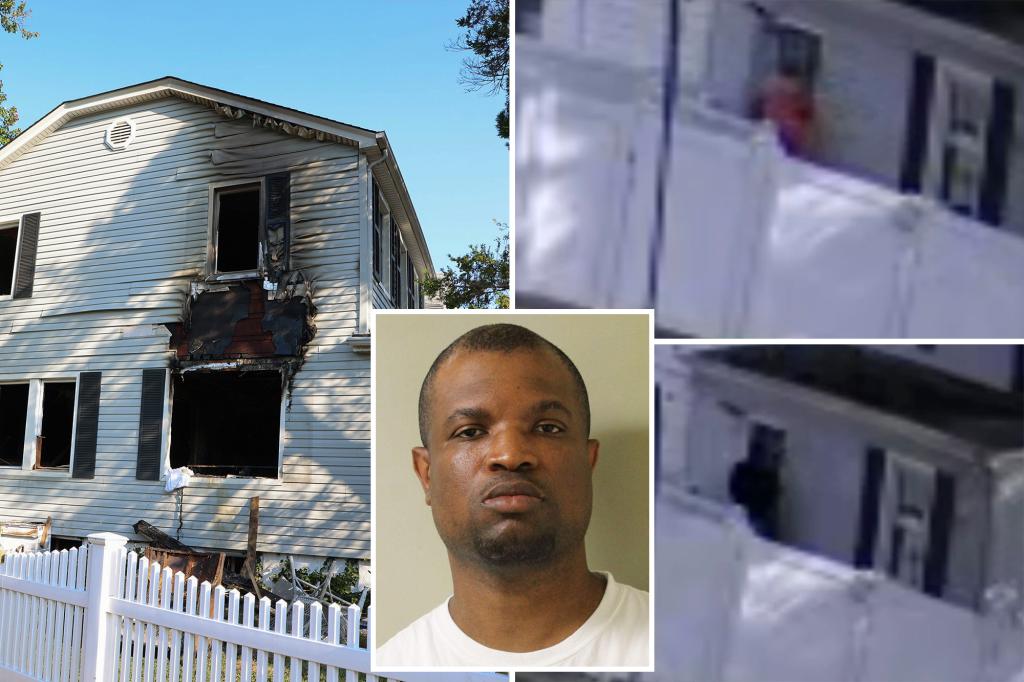 Shocking video captured the moment a victim yelled "Get out!" at the repeat offender who killed a couple in Queens.