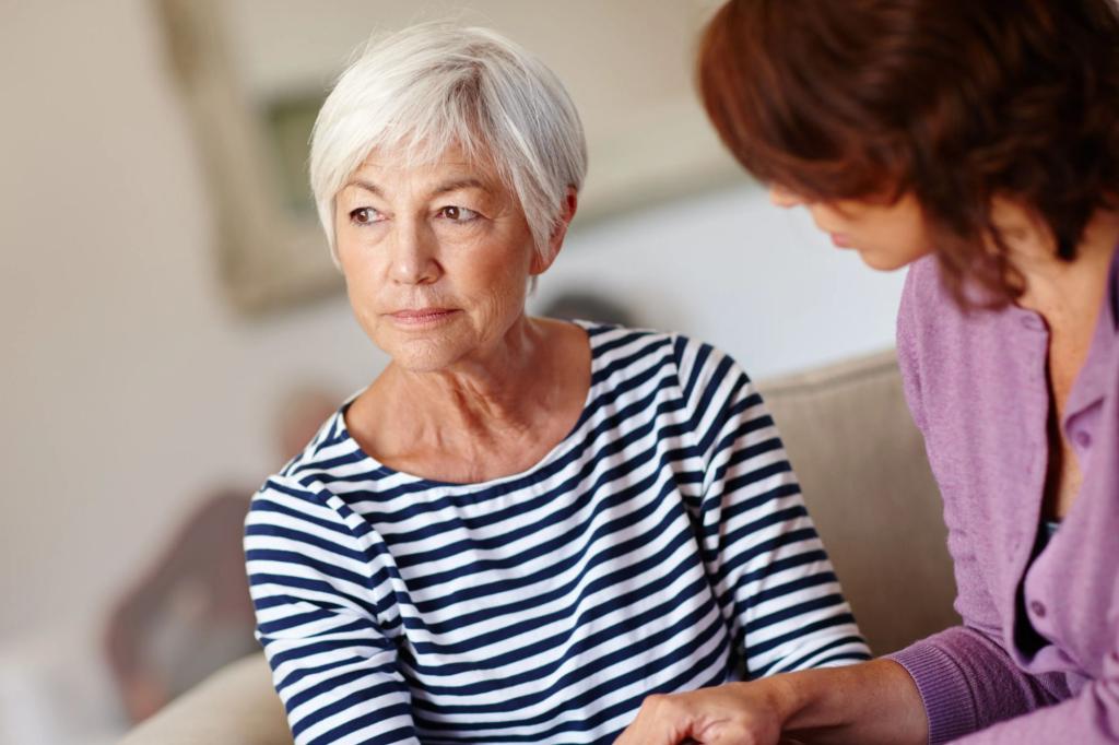 Should I worry that my elderly mom is distancing herself from our family?