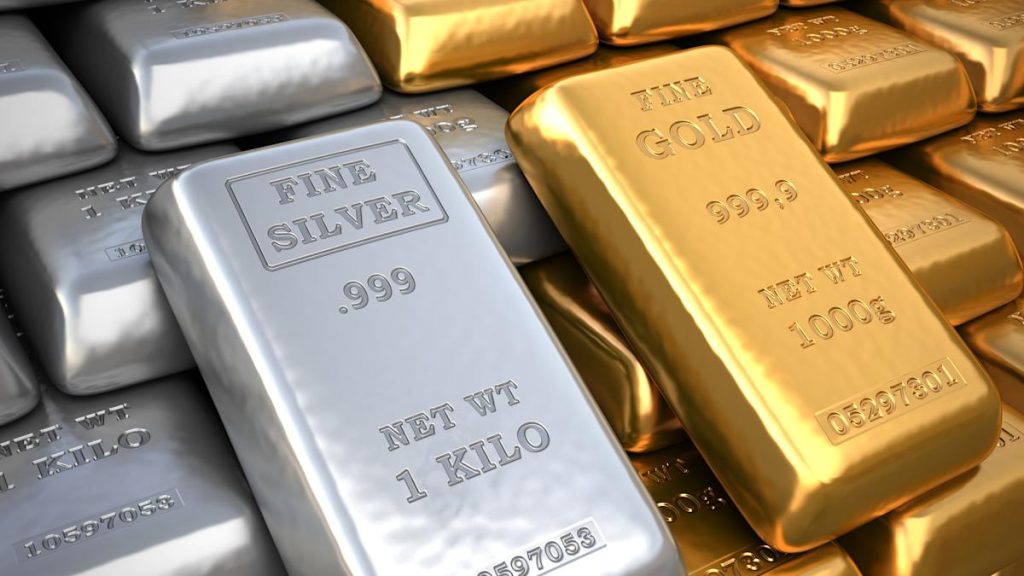 Silver approaches a peak in its strong rally while gold gets close to $4,000 per ounce.