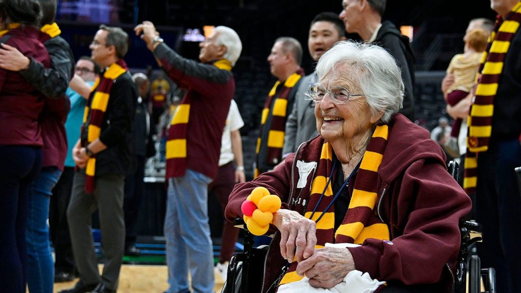 Sister Jean steps down as chaplain for the Loyola Chicago basketball team at age 106