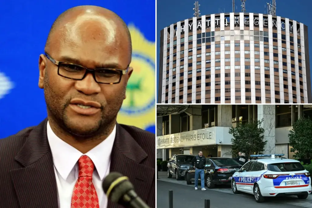 South Africa's envoy to France discovered deceased at the base of a tower in a Paris hotel