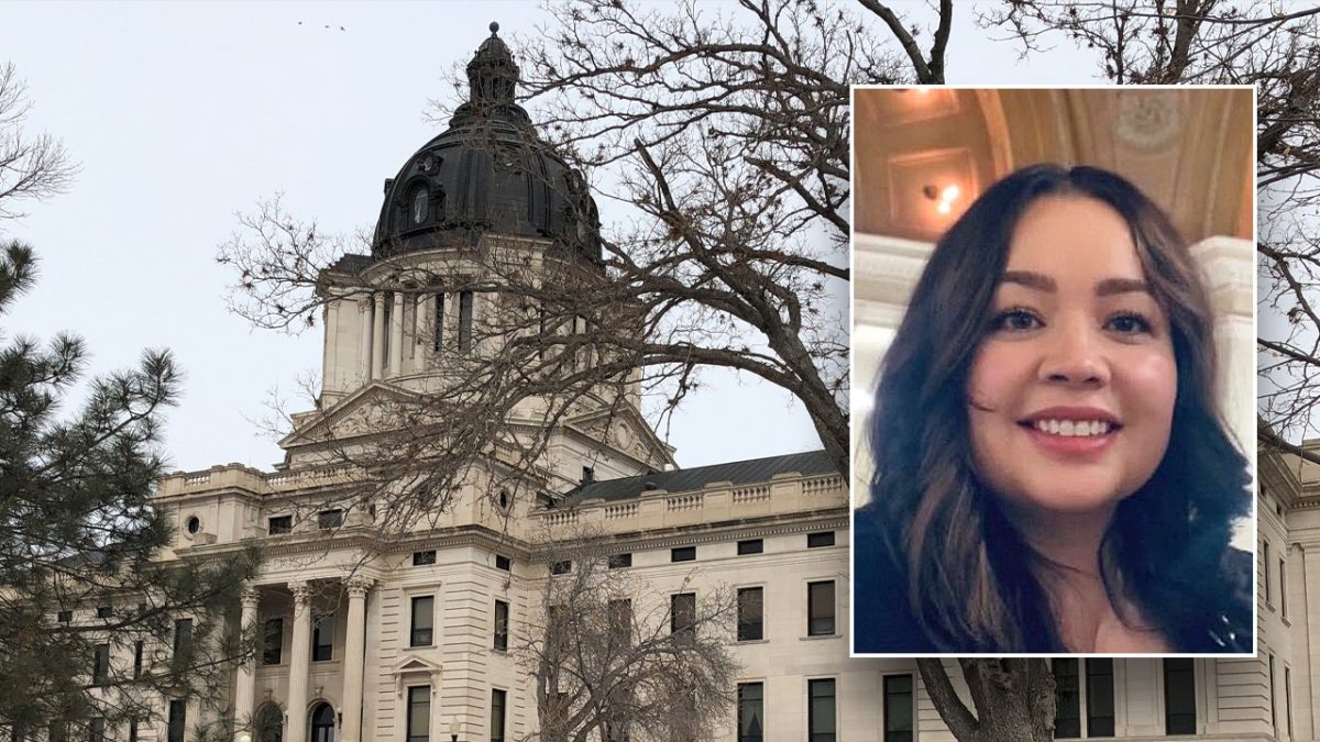 South Dakota state Representative Peri Pourier changes from the Democratic to the Republican party.