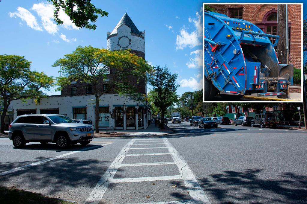 Southampton officials change decision to remove trash cans after residents threaten to leave garbage at town hall.