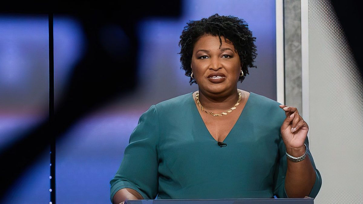 Stacey Abrams asserts that Trump is using violence to establish authoritarian control.