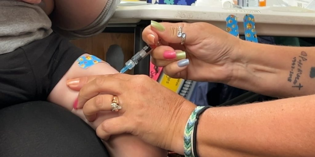 Statistics show an increasing number of parents choosing vaccine exemptions.