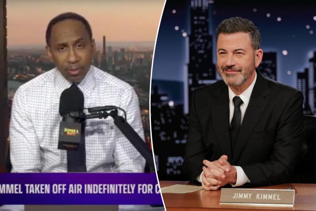 Stephen A. Smith acknowledges that Jimmy Kimmel's decision wasn't the best.