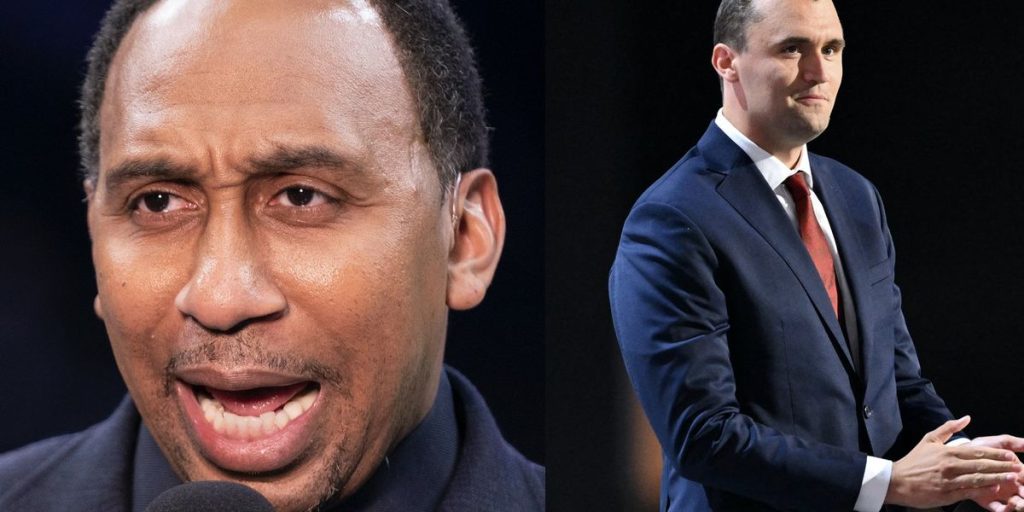 Stephen A. Smith criticizes those who are celebrating the death of Charlie Kirk.