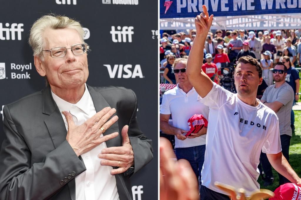 Stephen King criticized for 'terrible, wicked' Charlie Kirk comment