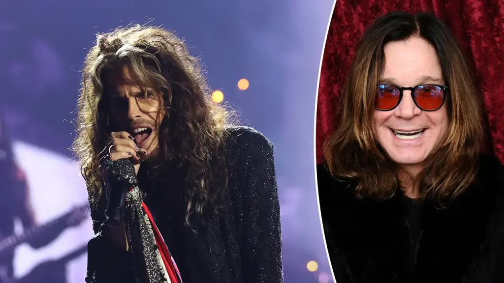Steven Tyler pays tribute to Ozzy Osbourne at the VMAs following Aerosmith's retirement