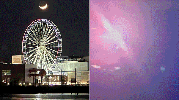 Street takeover in New Jersey gets chaotic with fireworks fired at police