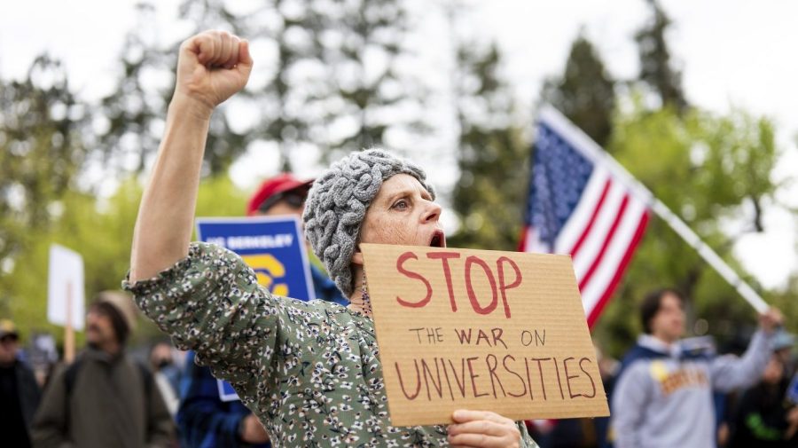 Students caught in the conflict between Trump and higher education