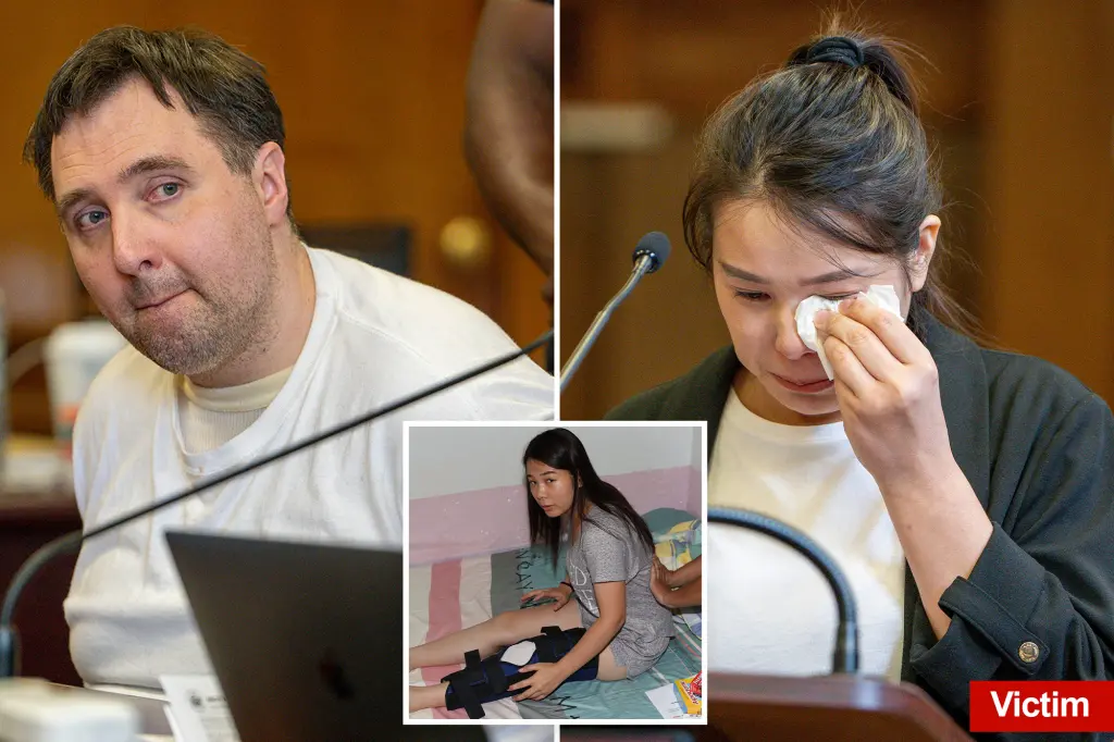 Subway attacker receives 10-year sentence as victim shares how her life has turned into an 'invisible cage' since the incident