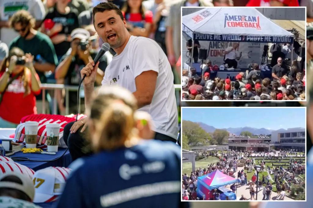 Suspect in Charlie Kirk shooting apprehended in Utah