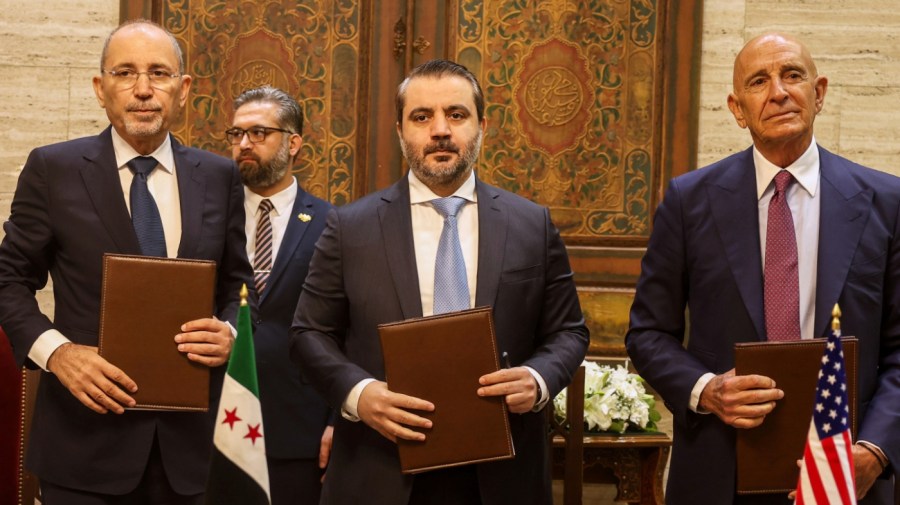 Syrian foreign minister visits Washington for the first time