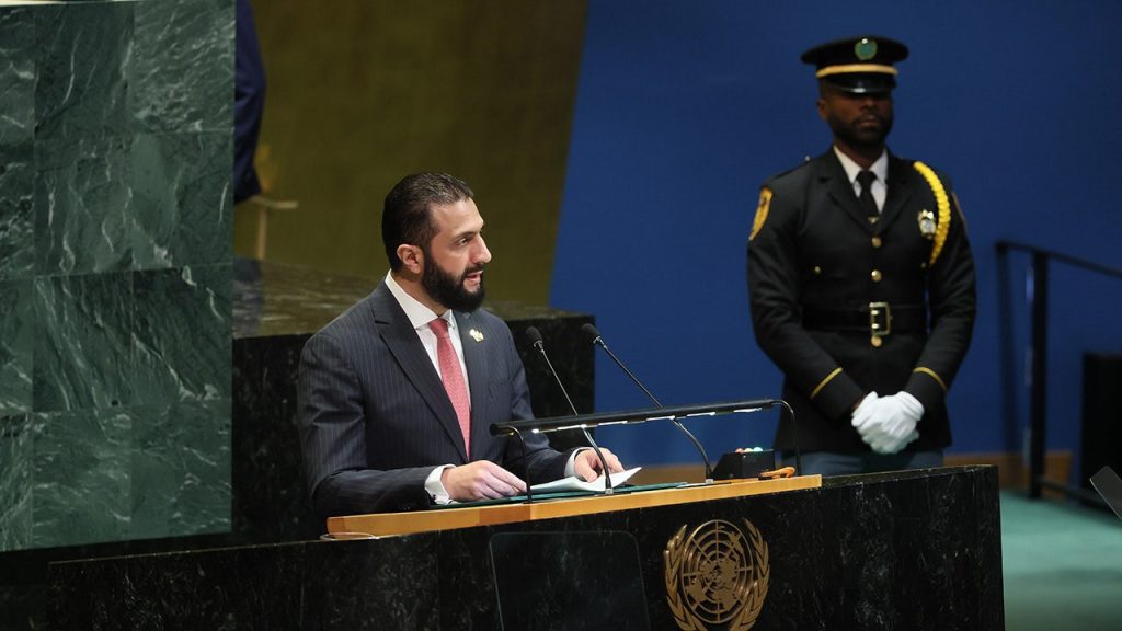 Syrian leader proposes peace to Israel in first UN speech in sixty years