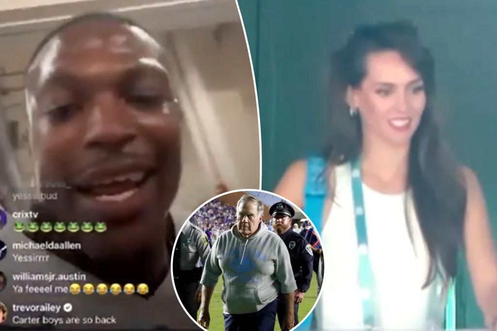 TCU standout mocks Jordon Hudson during chaotic locker room celebration