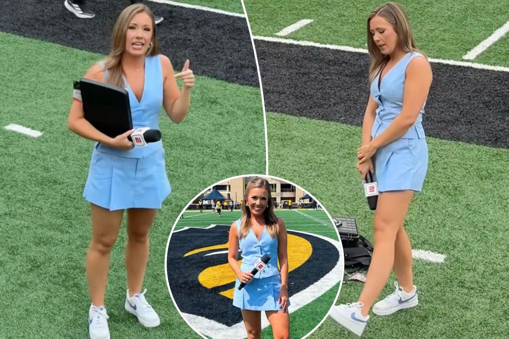 Taylor Davis becomes popular after a sideline rap video
