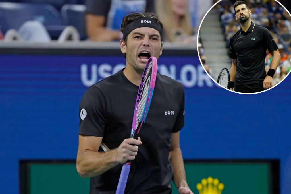 Taylor Fritz needs to defeat Novak Djokovic for a chance at US Open success