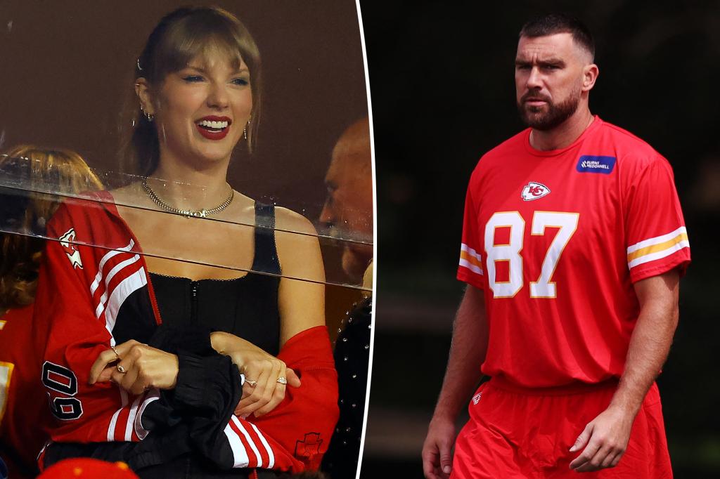Taylor Swift misses fiancé Travis Kelce's Chiefs game in Brazil