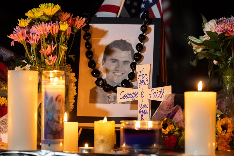 Teacher placed on leave for reportedly showing 5th and 6th graders a video of Charlie Kirk's assassination multiple times, endorsing violence.