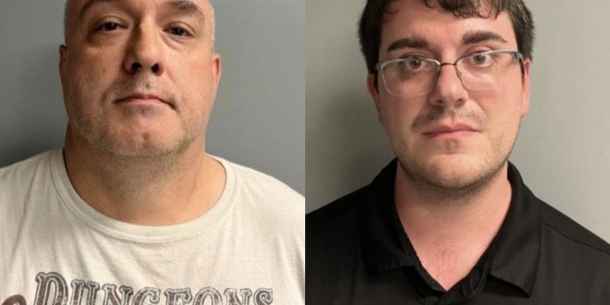 Teacher who took pictures of kids in theater restroom resulted in the arrest of another teacher, according to police.