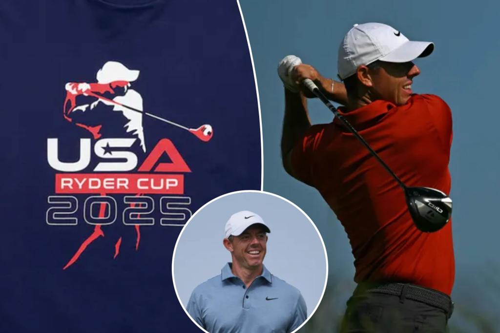 Team USA Ryder Cup shirt appears to show Rory McIlroy