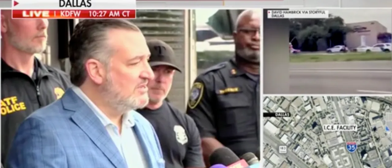 Ted Cruz Urges Politicians to Stop ‘Demonizing’ ICE Agents Following Shooting at Facility