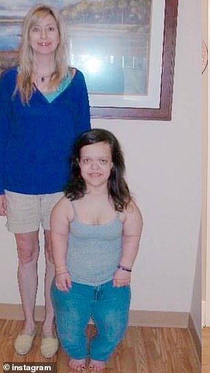 Teen who underwent a debated surgery to increase her height by 13 inches shares her current appearance.