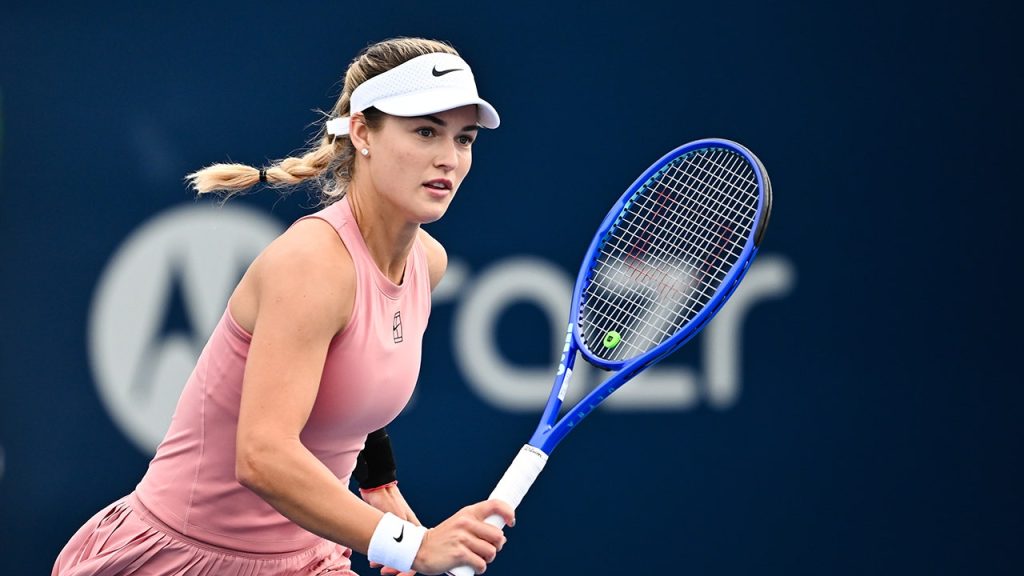 Tennis player asserts Danish men's pro reached out to her in direct messages '10 times' asking for a date.