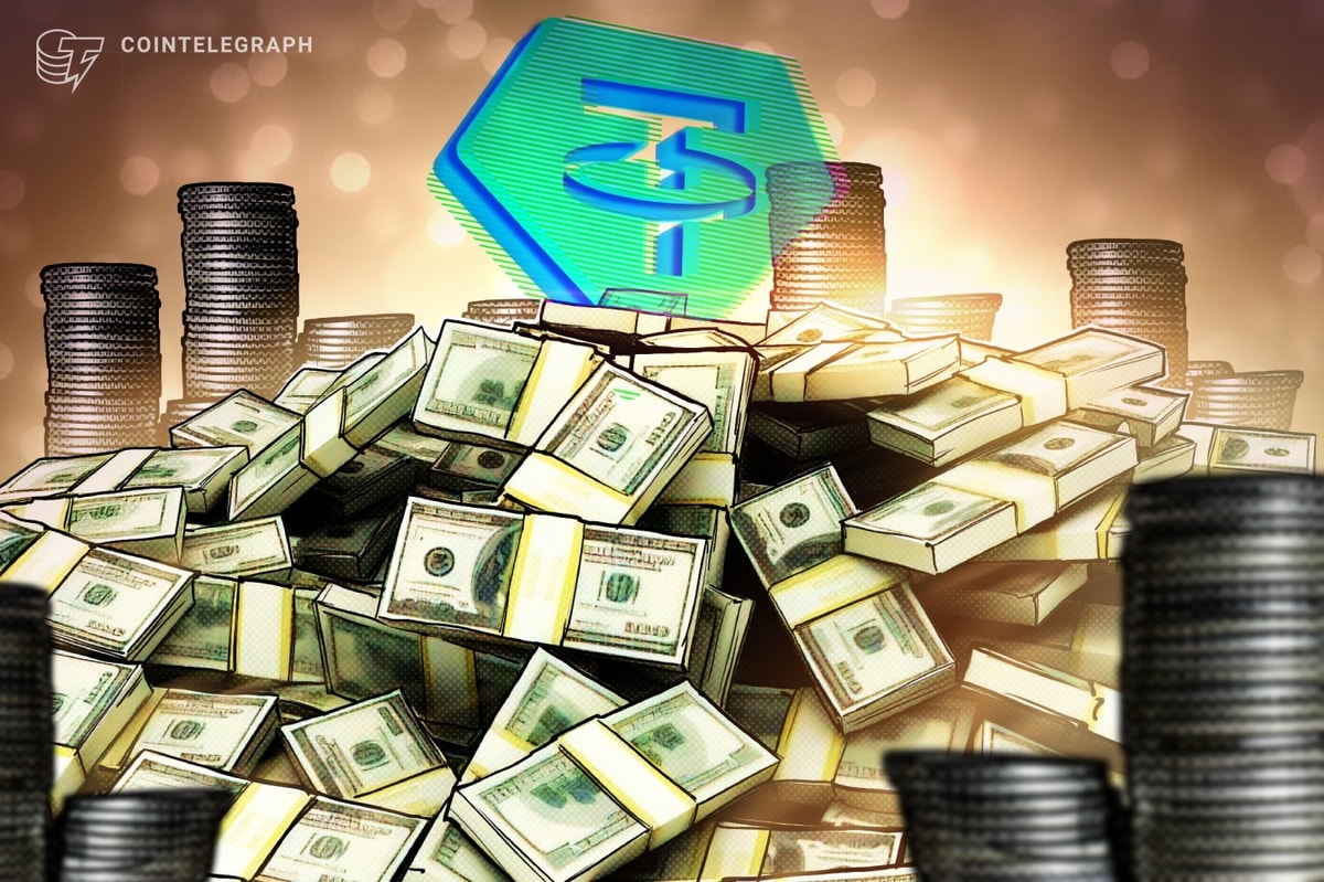 Tether aims to raise $20 billion at a valuation of $500 billion, according to reports.