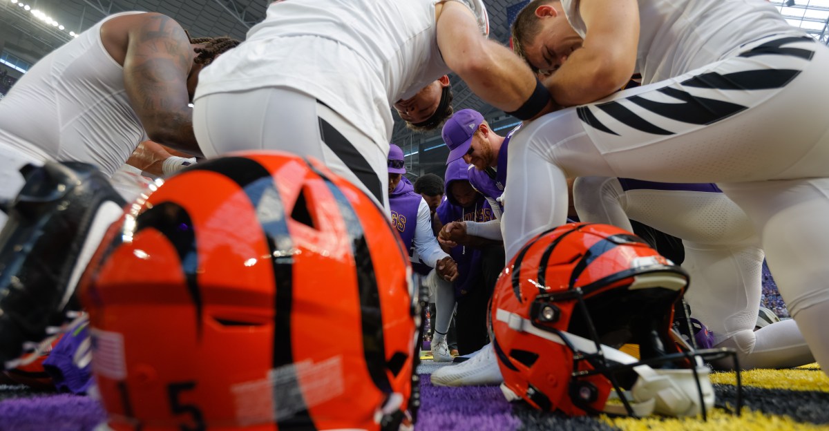 The Bengals missing Joe Burrow feels like witnessing someone get sick at Disney World.