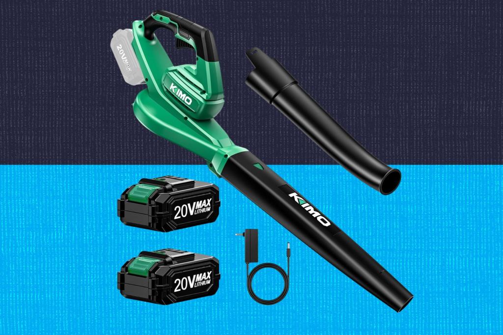 The Kimo Leaf blower is available for 33% less before October Prime.