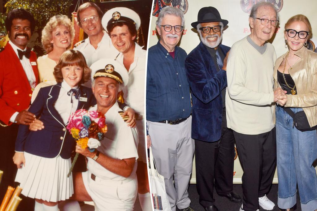 The cast of 'The Love Boat' comes together for Ted Lange's Off-Broadway production.
