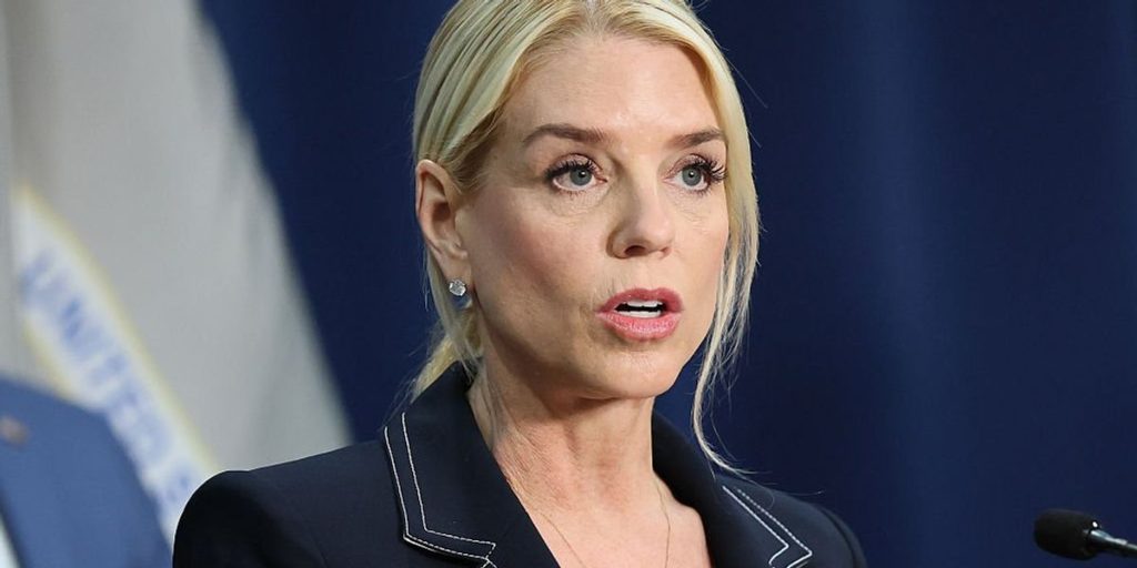 The correct message: Justice. The incorrect messenger: Pam Bondi.