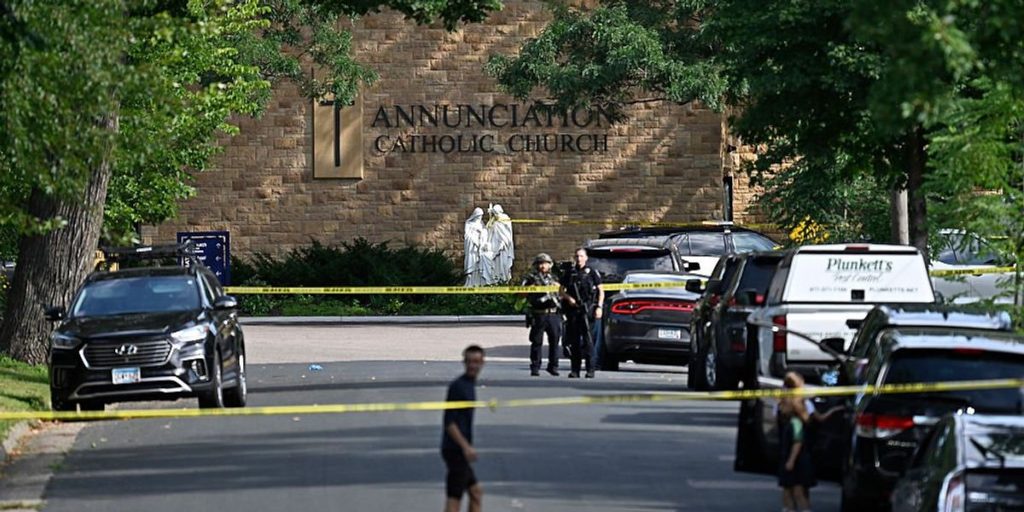 The icons and falsehoods surrounding the Minneapolis Catholic school shooting
